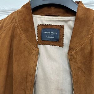 Grand Frank Suede Jacket (cognac)